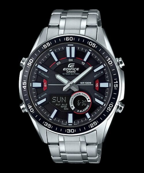 Casio - Edifice Steel Dual Time Watch