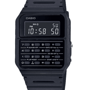Casio - Retro Black Calculator Watch