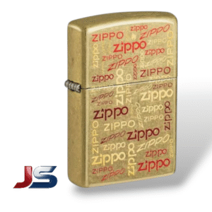 Zippo - Gold With Logos