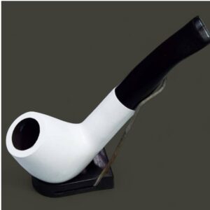 BPK Smoking Pipe - White